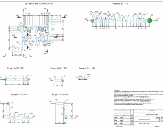 Водозабор речной воды 2-го подъема. Разработка ТХ