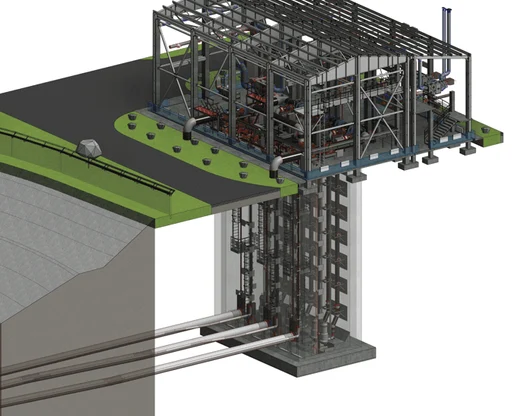 Водозабор речной воды 1-го подъема. Разработка ТХ